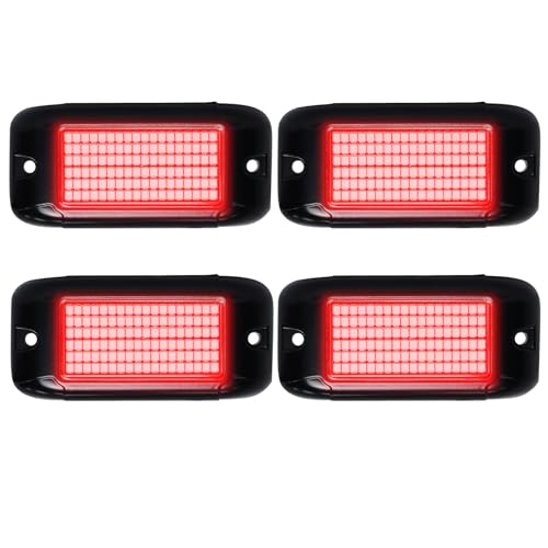 108 High Power LEDs per Pod 4Pods Red Rock Lights Ultra