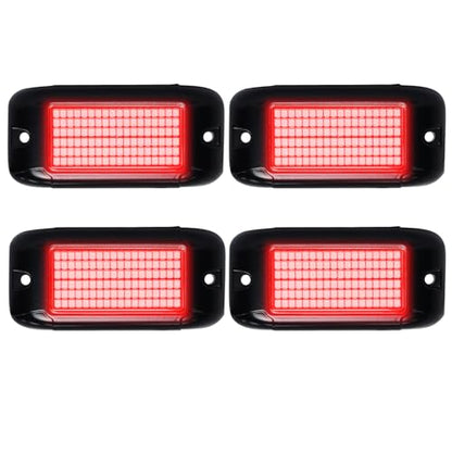 108 High Power LEDs per Pod 4Pods Red Rock Lights Ultra