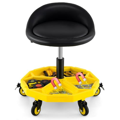 Rolling Garage Stool