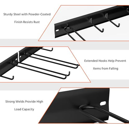 Ski Rack Wall Mounted Ski Storage Rack