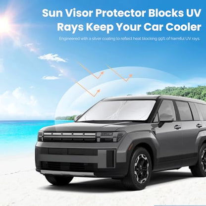 Windshield Sun Shade for Hyundai Santa Fe 2019