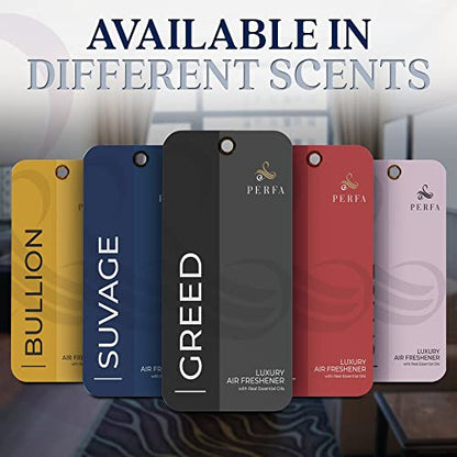 Card Car Air Freshener for Men (3 Count)