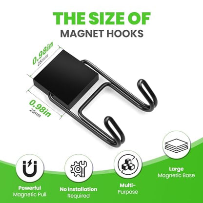 Magnetic Hooks 80lbs Magnet Hook Cruise Essentials 6 Pcs (6 Count)