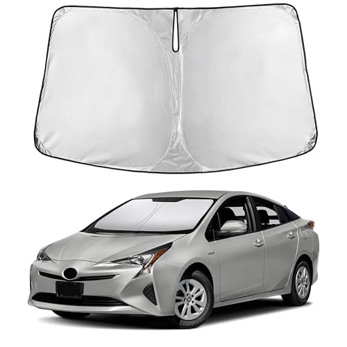 Windshield Sunshade Compatible for Toyota Prius Hatchback 2016