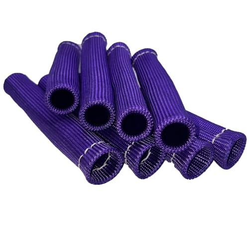Spark Plug Wire Boots Protection 8 PCS Spark Plug Wire Heat Shield 6 Inches 2500° Heat Sleeve Cover Wrap for LS1