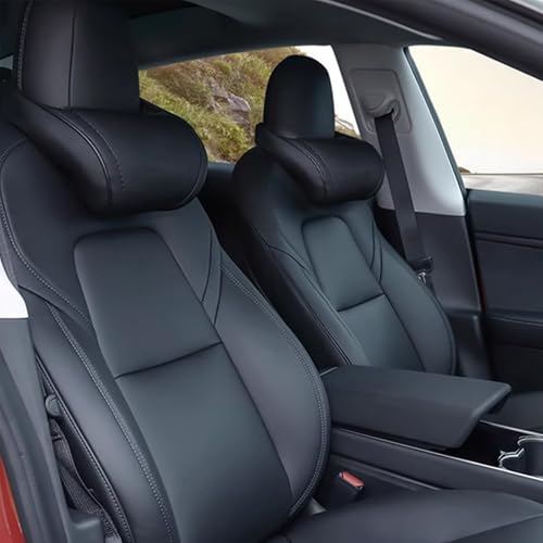 Car Neck Pillow for Driving Memory Foam Headrest Black (17.637 Ounce)