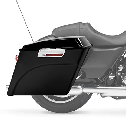 Motorcycle 5" Stretched Saddlebags Fit For Harley Touring 1993 (2 Count)