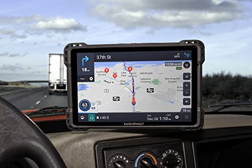 TND 1050 10 inch GPS Truck Navigator with Industry's Best Custom Trucking Routes