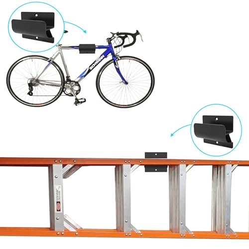 Ladder Hooks for Garage Organization