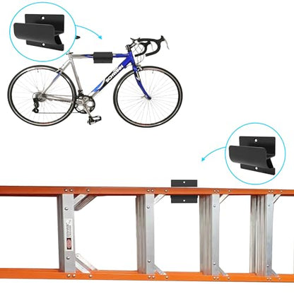 Ladder Hooks for Garage Organization