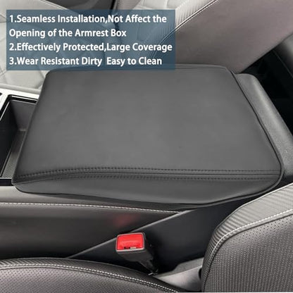 2026 Atlas Cross Sport Armrest Cover for Volkswagen Atlas 2026 Accessories Center Console Cover 2024 Atlas Armrest Cover Protector Compatible with 2024 2025 2026 VW Volkswagen Atlas Cross Sport