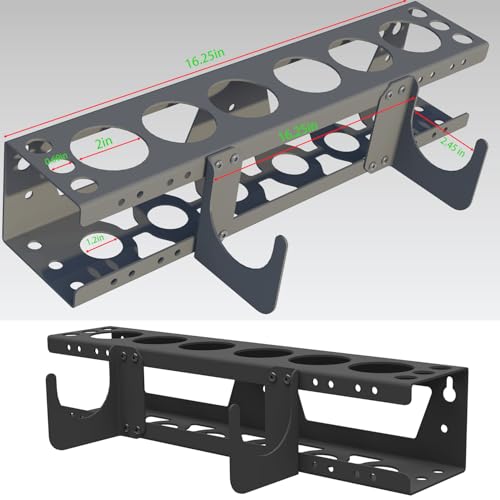 Caulking Tube and Gun Holder Storage Rack Organizer