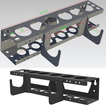 Caulking Tube and Gun Holder Storage Rack Organizer