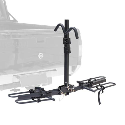 Young 2 Bike Rack Hitch Mount Foldable Platform Style