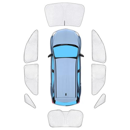 8pcs Thicken Sun Shades for Chevy Equinox 2010 (8 Count)