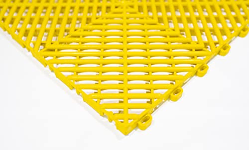 Interlocking Soft PVC Modular Garage Flooring Tile (5 Count)