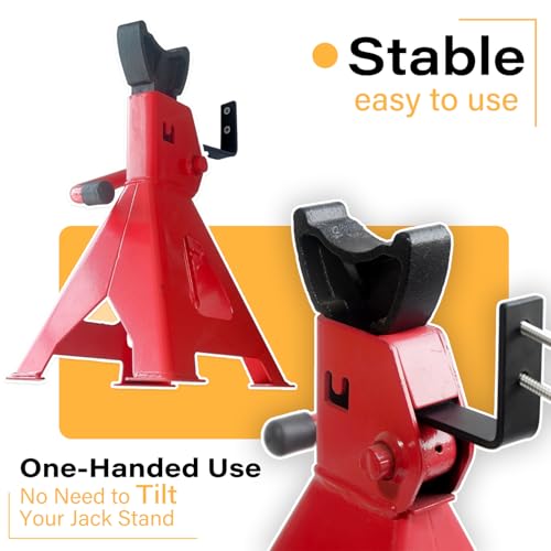 8 Packs Jack Stands Wall Mount Organizer (8 Count)