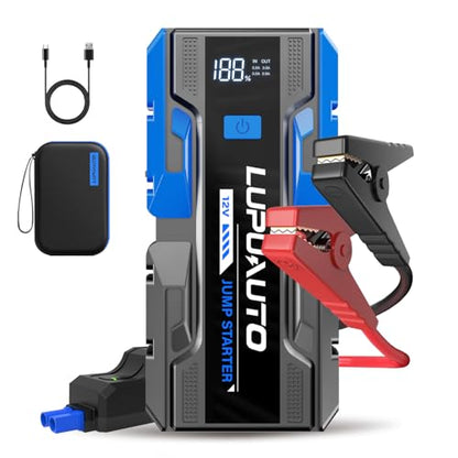3000A Jump Starter 12V Battery Charger Jump Pack for 9L Gas & 7L Diese
