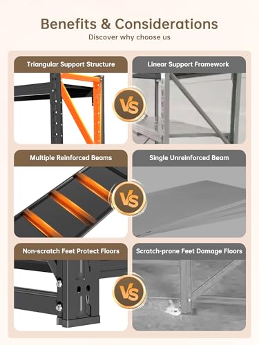 4 Tier Storage Shelves
