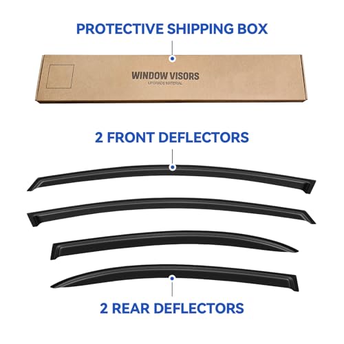 Window Visors Rain Guards for 2006