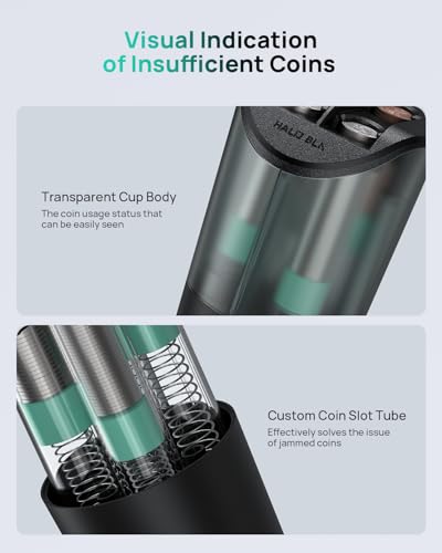 Large Capacity Coin Holder for Car Change Organizer