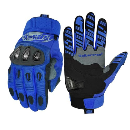 SPS 2 Unisex Touchscreen Road Racing Motorcycle MTB Sports Gloves Also fit BMX MX ATV Mountain Bike Bicycle Cycling Off
