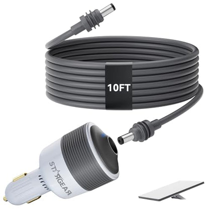 Starlink Mini Car Adapter with 10FT DC Power Cable