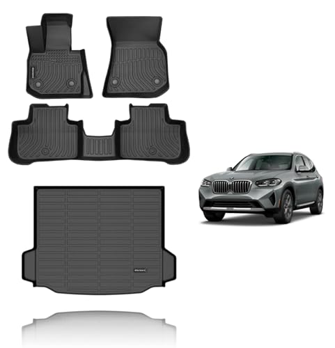 Floor Mats & Cargo Liner Custom for BMW X3 2018