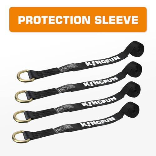 Car Tie Down Straps for Trailers (4 Count)