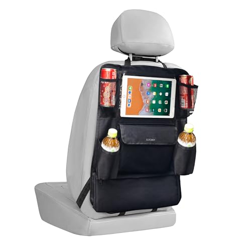 Car Backseat Organizer with Touch Screen Tablet Holder