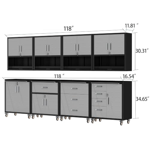 Garage Storage Cabinet System