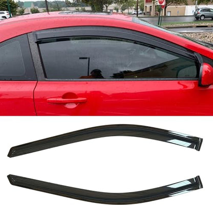 2PCS Side Window Wind Deflectors for 2011