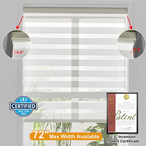 Cordless Zebra Blinds for Windows Free