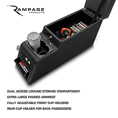 Locking Center Console for Jeep CJ