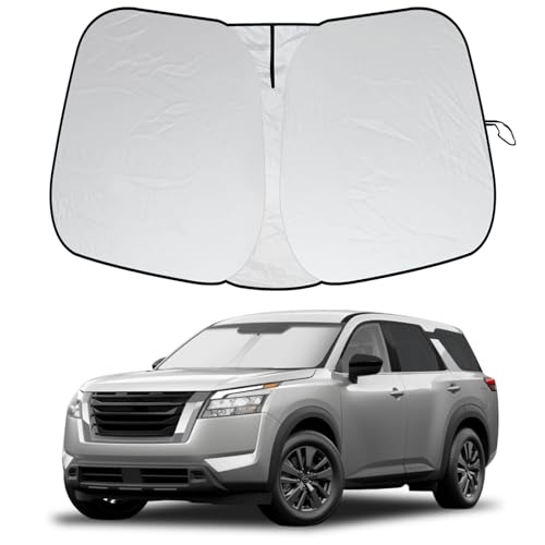 Foldable Front Windshield Sunshade for Nissan Pathfinder 2022