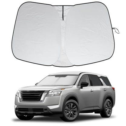 Foldable Front Windshield Sunshade for Nissan Pathfinder 2022