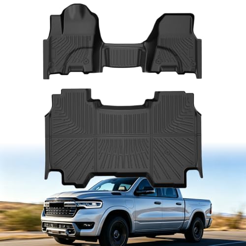 Floor mats for Dodge Ram 1500 Crew Cab 2025