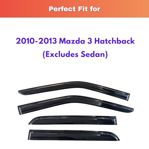 Rain Guards Fit for 2010