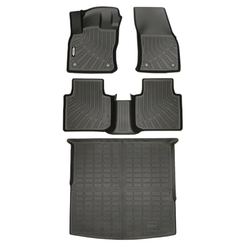 Custom Fit Floor Mats for Volkswagen VW Tiguan 2018 (2 Count)