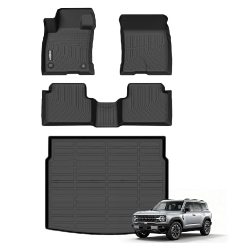 GINNOWY Floor Mats & Cargo Liner for 2021