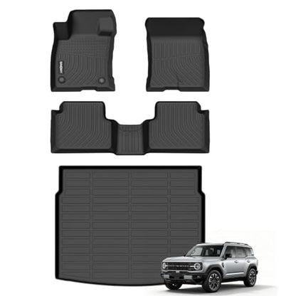 GINNOWY Floor Mats & Cargo Liner for 2021