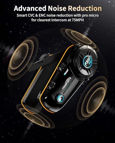 FX8 PRO Motorcycle Bluetooth Intercom