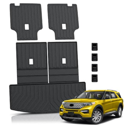 Trunk Cargo Mat for Ford Explorer 2020 (3 Count)
