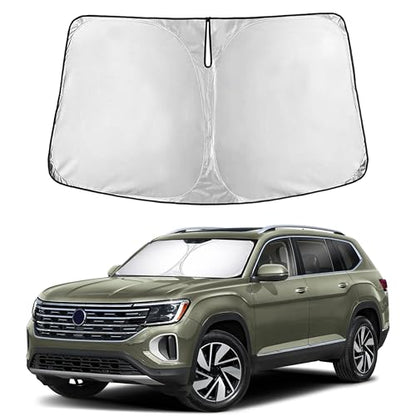 Windshield Sunshade Compatible for Volkswagen Atlas 2018