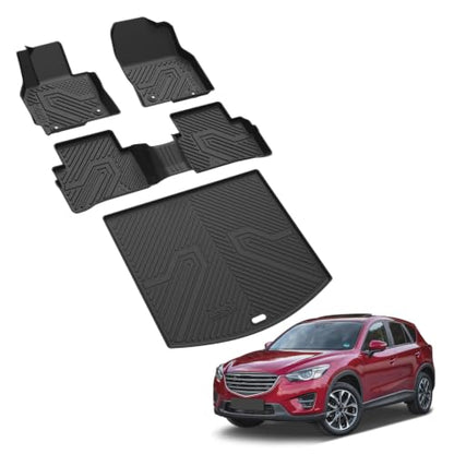 Floor Mats & Cargo Trunk Mat for Mazda CX5 2013