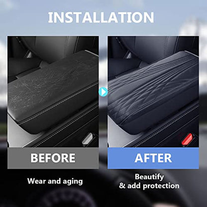 2025 Upgrade Universal Style Memory Cotton Car Armrest Box Pad