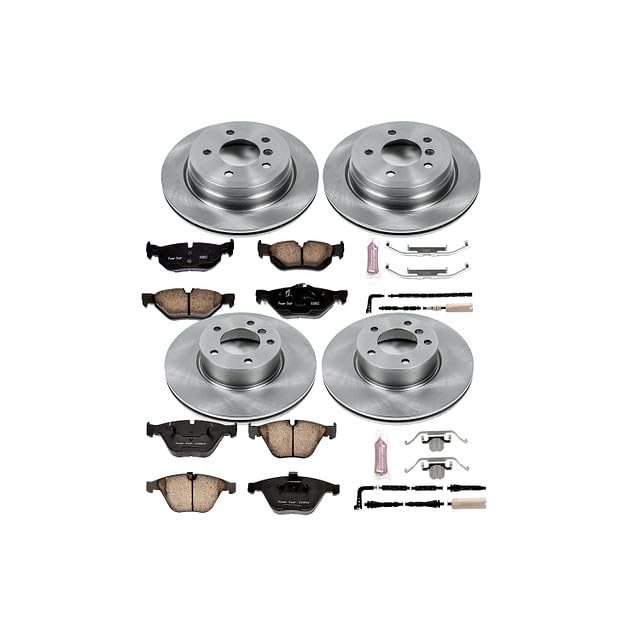 Z17 Replacement Brake Pad & Rotor Kit Front & Rear KOE4104