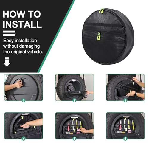 Spare Tire Storage Bag Compatible with INEOS Grenadier 2020