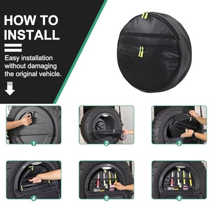 Spare Tire Storage Bag Compatible with INEOS Grenadier 2020