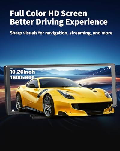10.26 Inch Wireless CarPlay Screen for Car